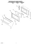 Diagram for 09 - Microwave Door Parts, Optional Parts