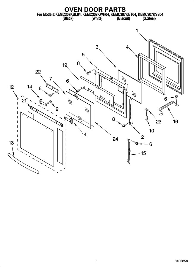 Diagram for KEMC307KWH04