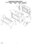 Diagram for 09 - Microwave Door Parts, Optional Parts