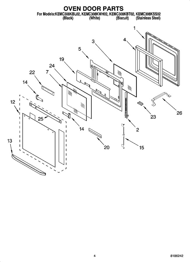Diagram for KEMC308KBT02
