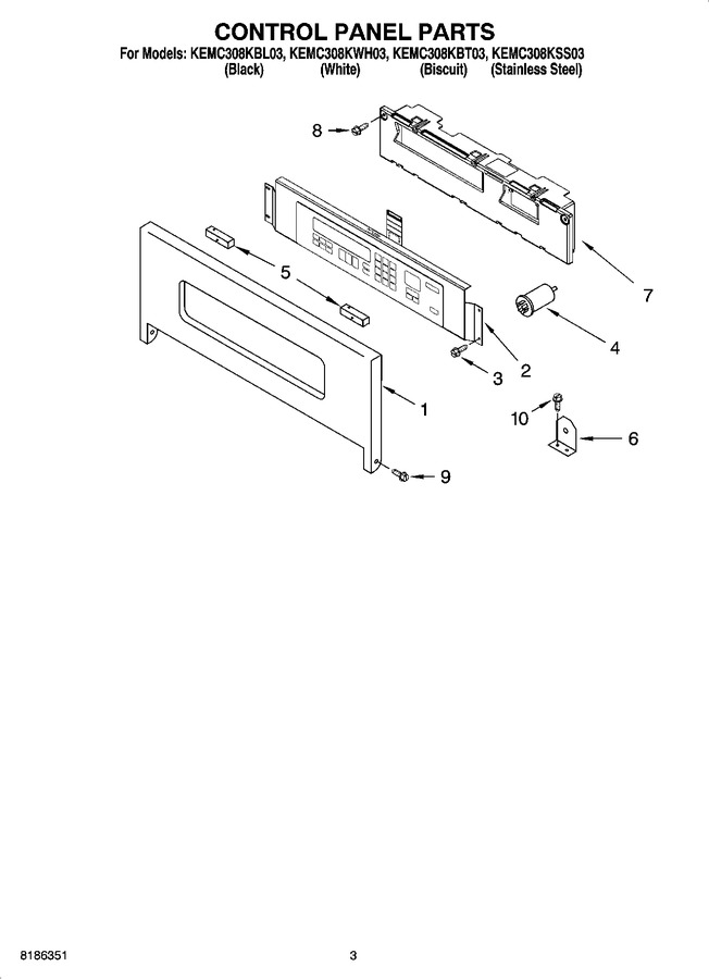 Diagram for KEMC308KBL03