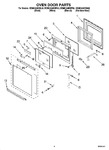 Diagram for 03 - Oven Door Parts