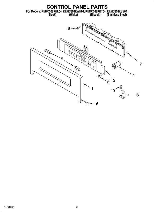 Diagram for KEMC308KWH04
