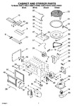Diagram for 06 - Cabinet And Stirrer Parts