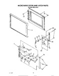 Diagram for 06 - Microwave Door And Latch