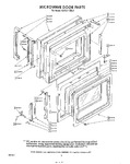 Diagram for 13 - Microwave Door