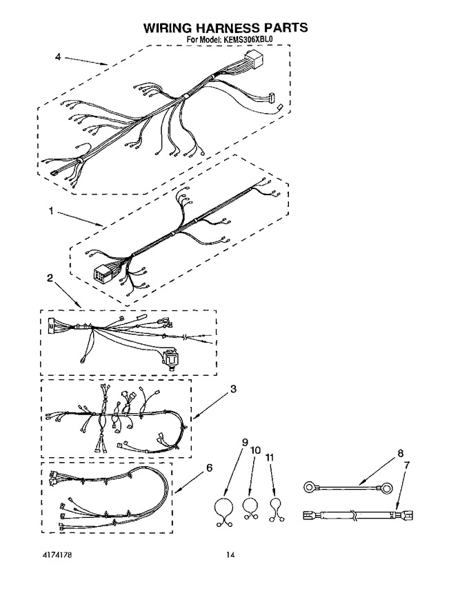 Diagram for KEMS306XWH0