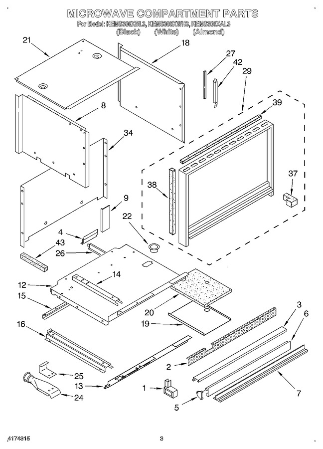 Diagram for KEMS306XWH3
