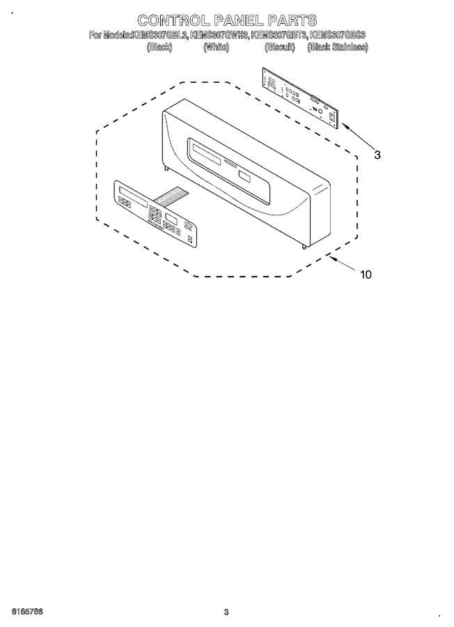 Diagram for KEMS307GWH3
