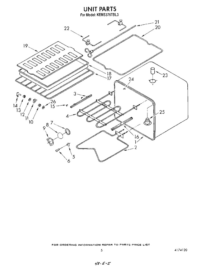Diagram for KEMS376TBL3