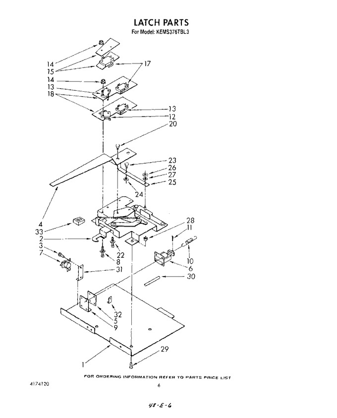 Diagram for KEMS376TBL3