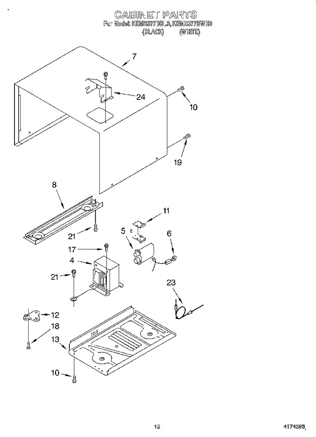 Diagram for KEMS377BWH0