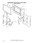 Diagram for 11 - Microwave Door And Latch