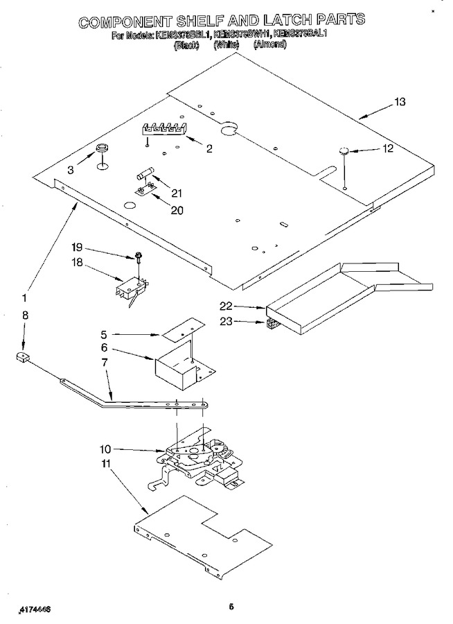 Diagram for KEMS378BWH1