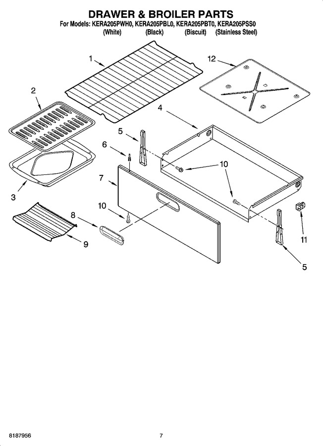 Diagram for KERA205PBL0