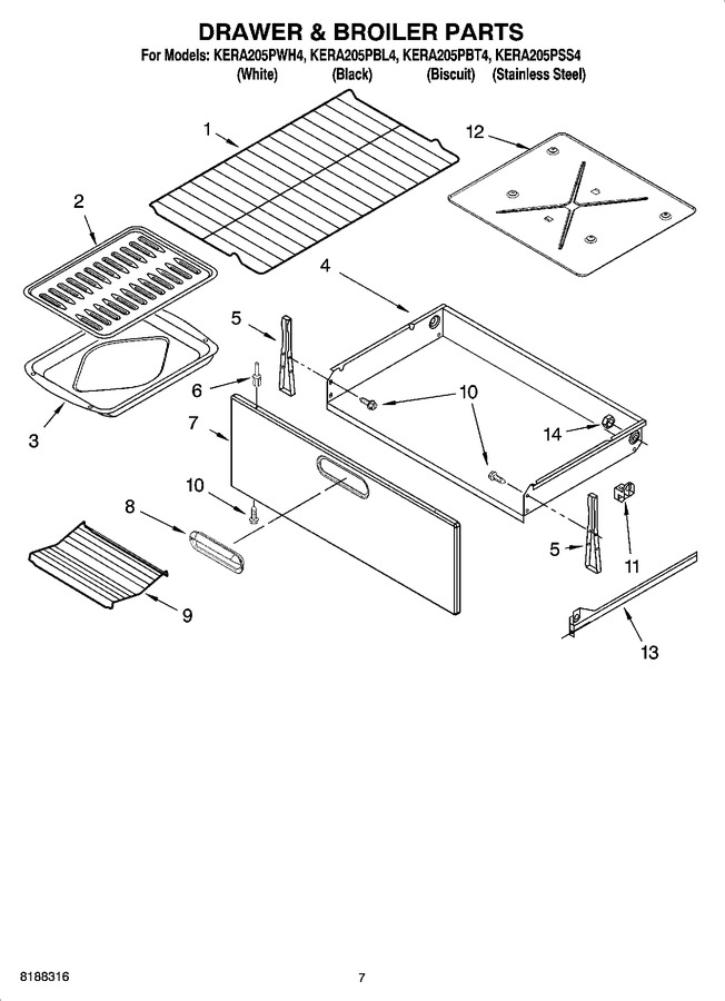 Diagram for KERA205PBL4