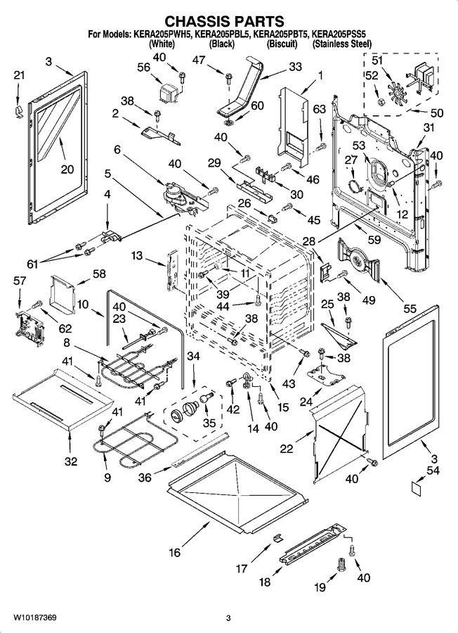 Diagram for KERA205PWH5