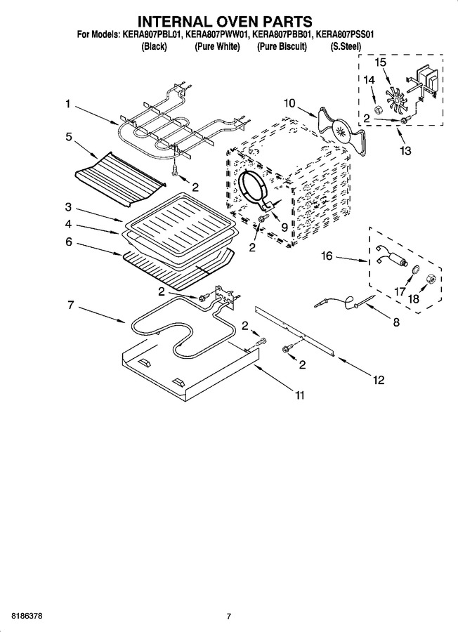 Diagram for KERA807PBB01