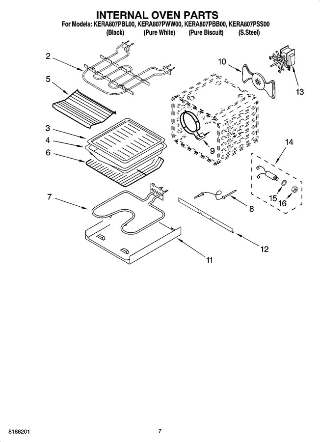 Diagram for KERA807PWW00