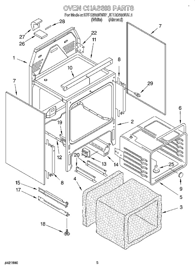 Diagram for KERC500EWH1