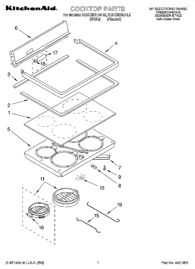 Diagram for KERC500EWH2