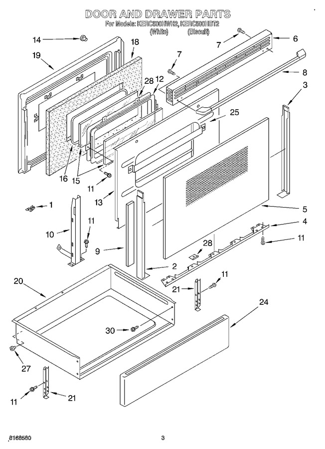 Diagram for KERC500HWH2