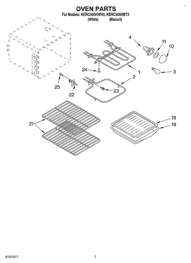 Diagram for KERC500HWH3