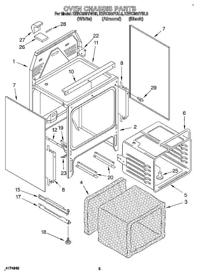 Diagram for KERC500YWH0