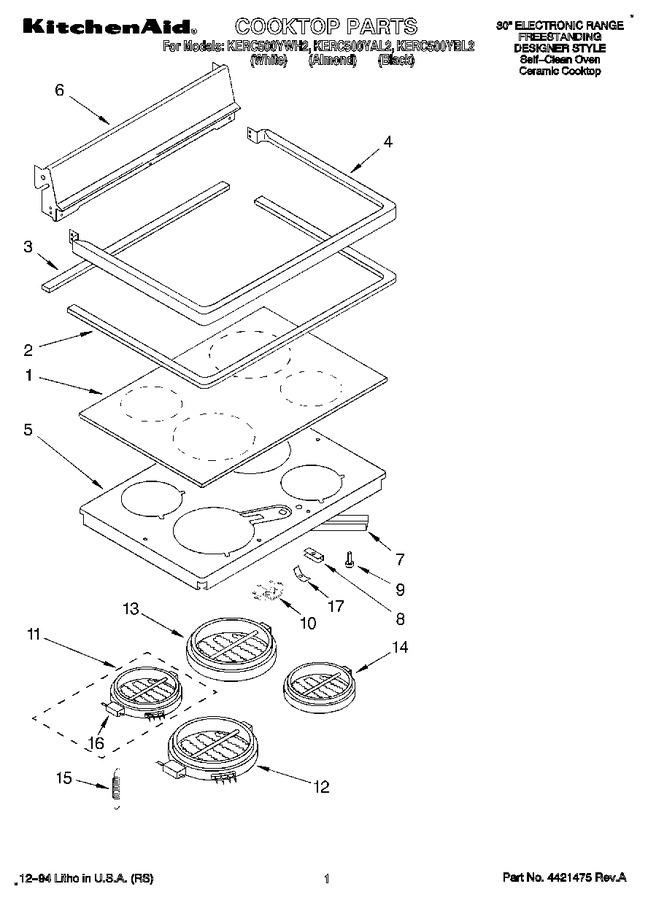 Diagram for KERC500YBL2
