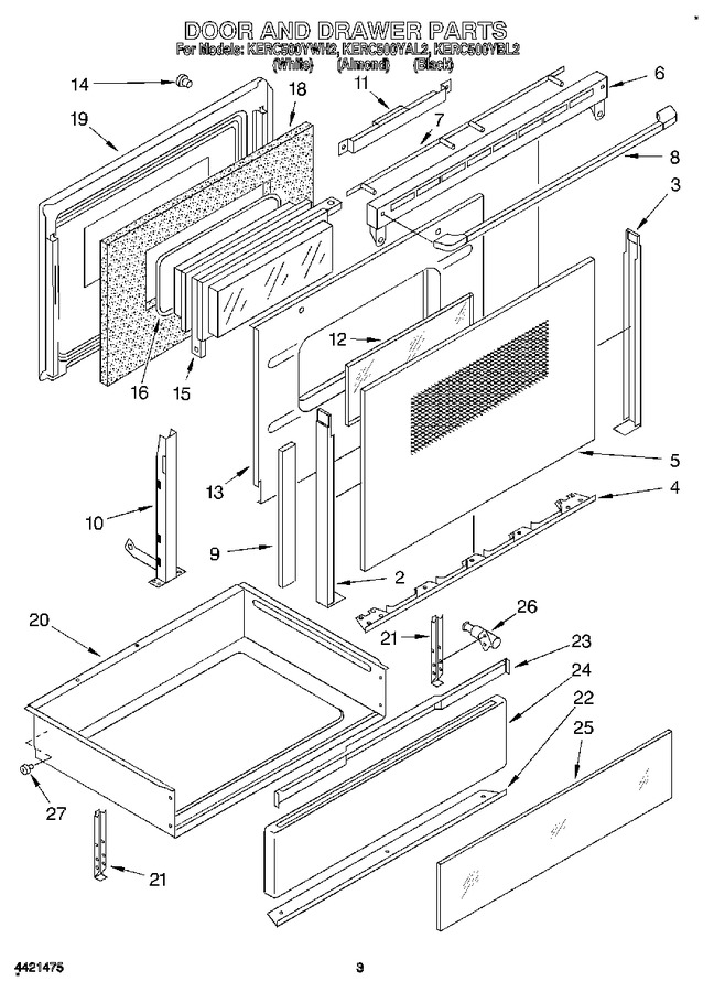 Diagram for KERC500YWH2