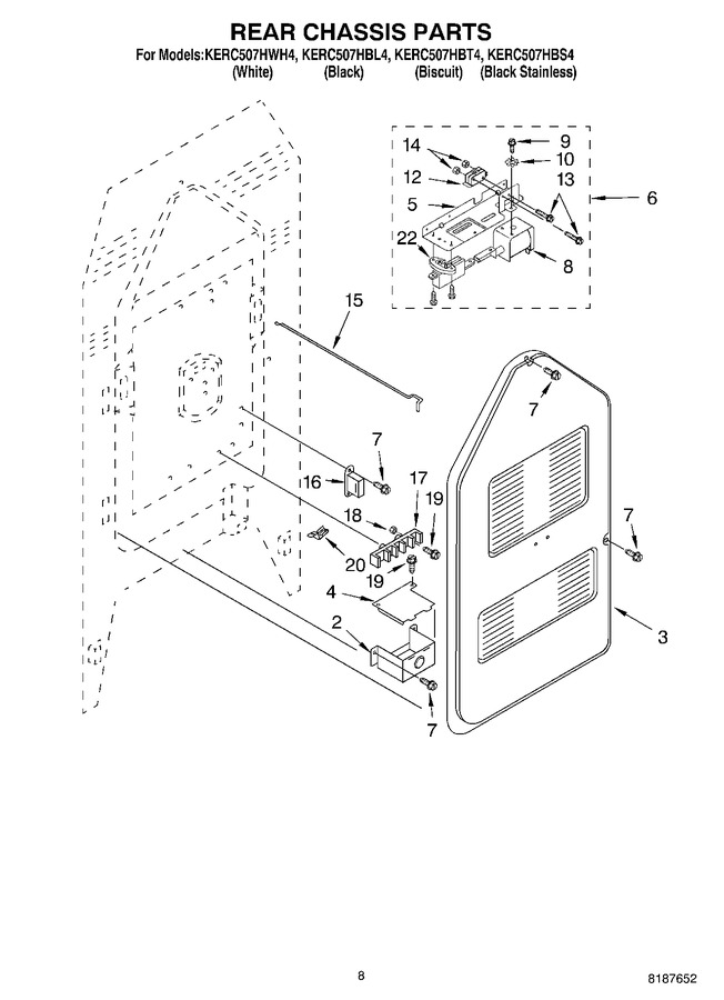 Diagram for KERC507HWH4