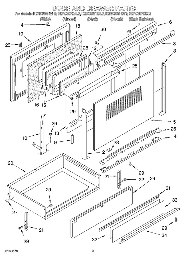 Diagram for KERC507HWH2