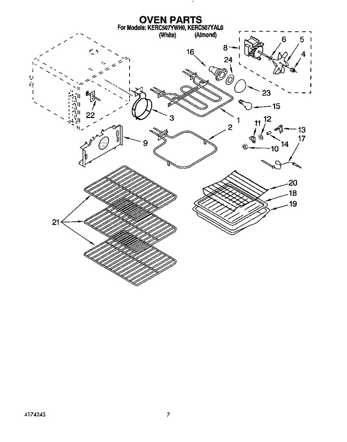 Diagram for KERC507YWH0