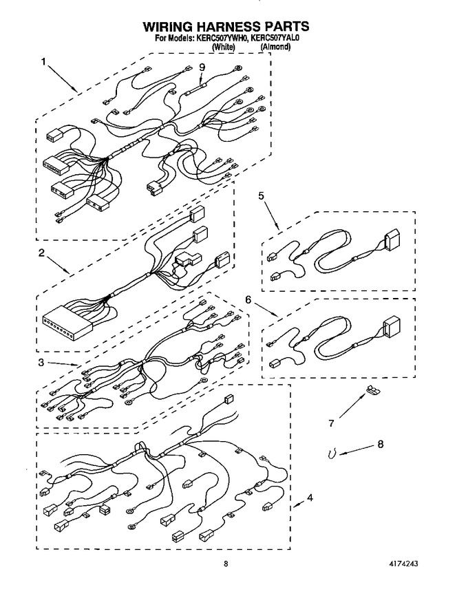 Diagram for KERC507YWH0