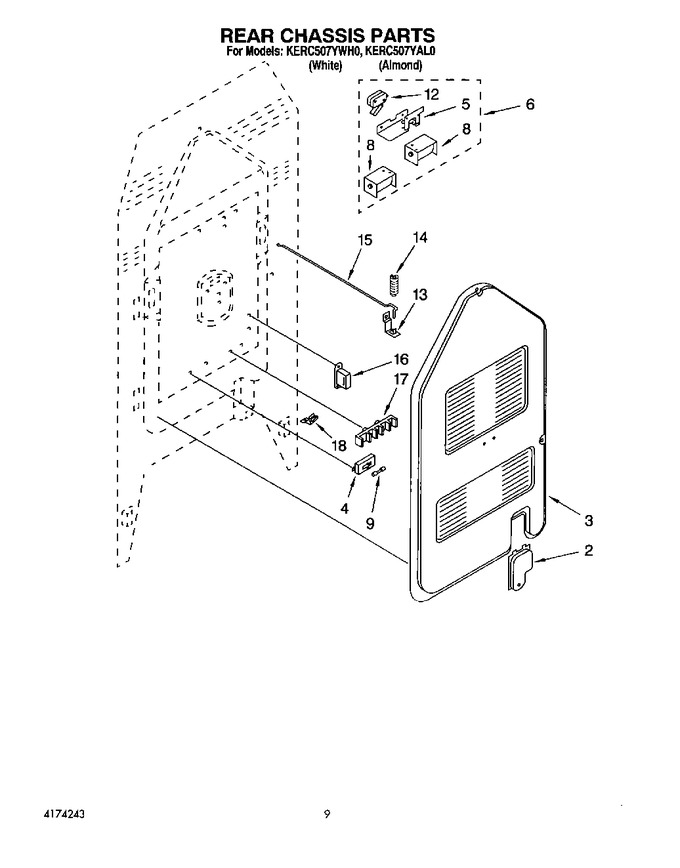 Diagram for KERC507YWH0