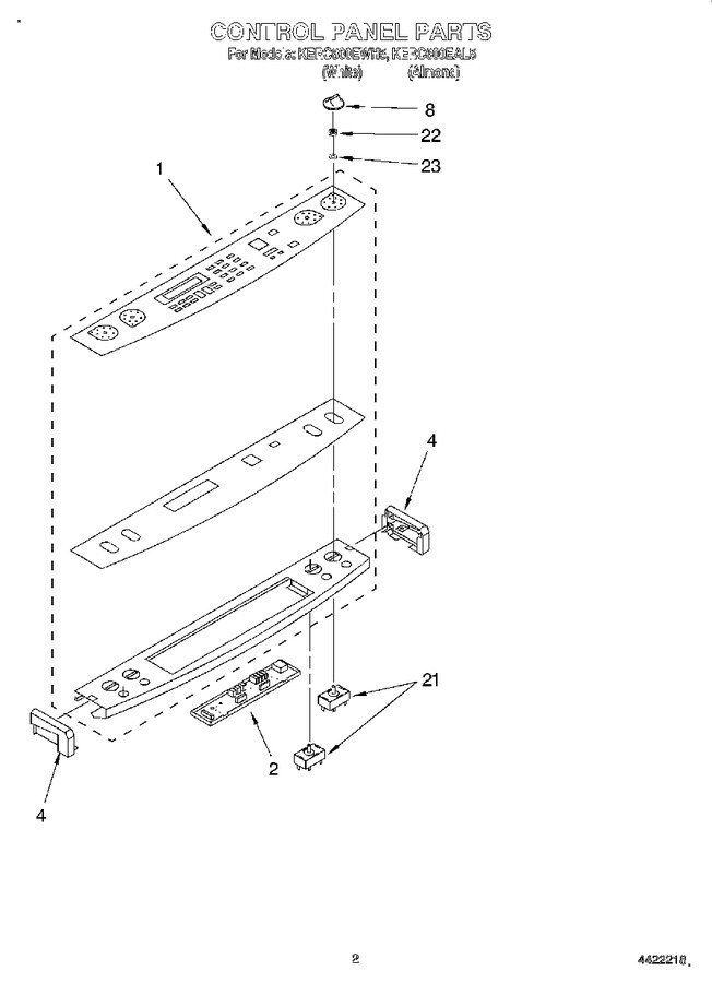 Diagram for KERC600EWH5