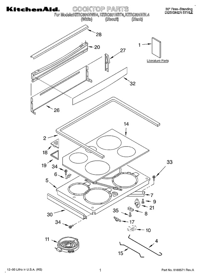 Diagram for KERC601HBL4