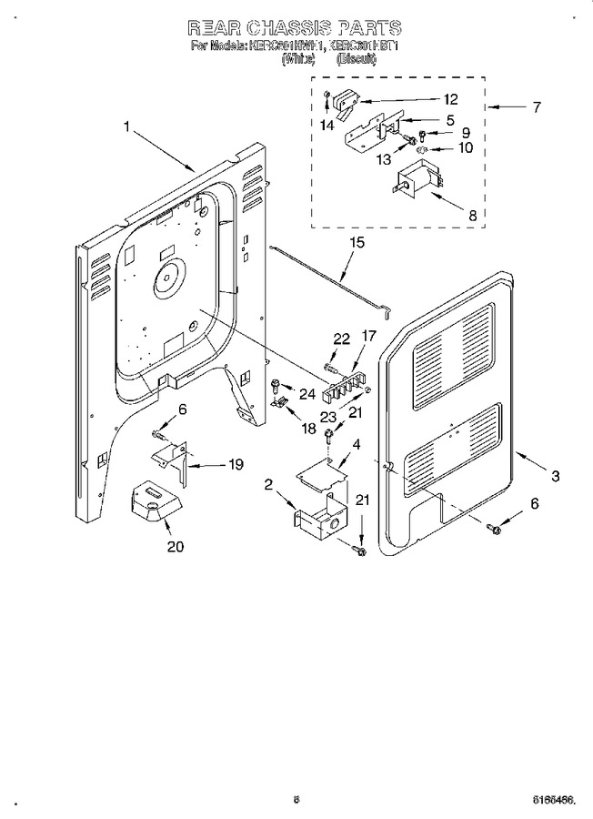 Diagram for KERC601HWH1