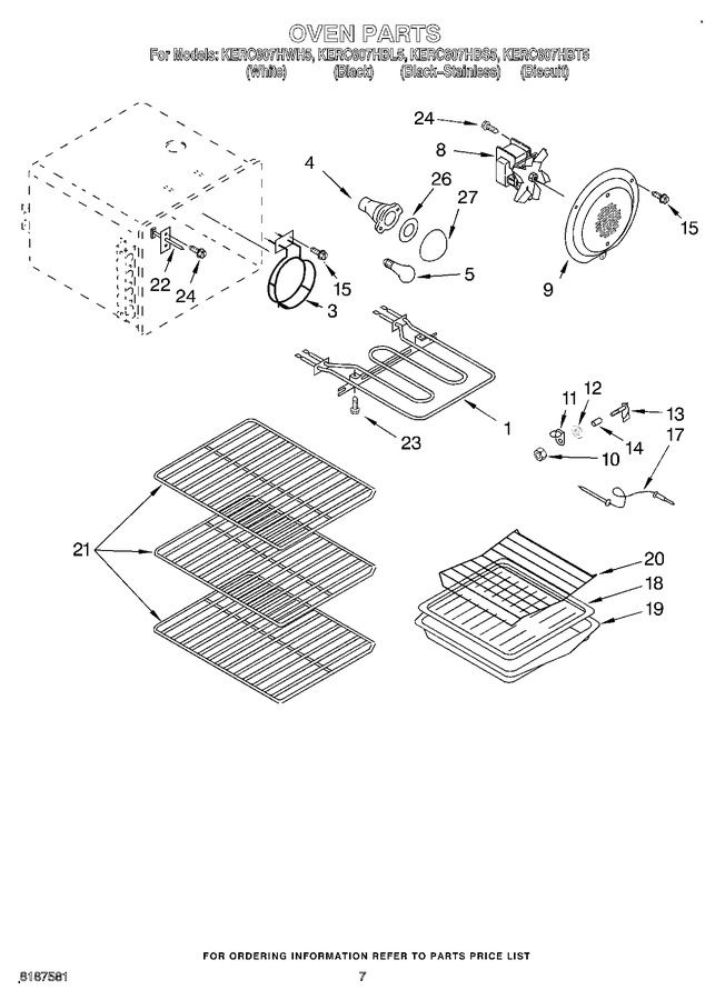 Diagram for KERC607HWH5