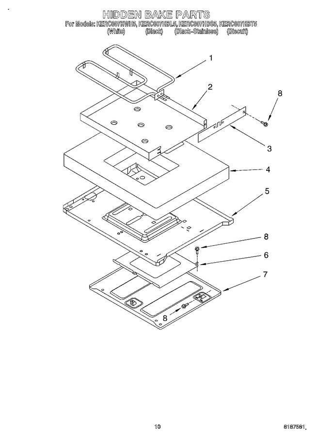 Diagram for KERC607HWH5