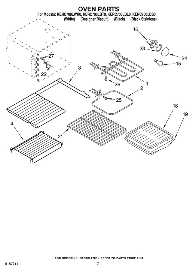 Diagram for KERC700LWH0