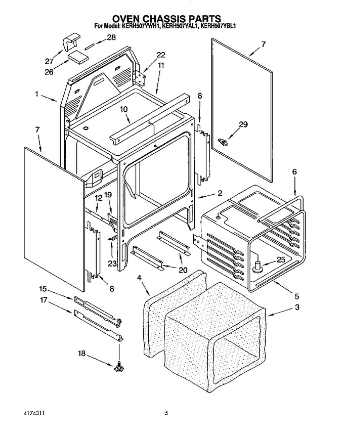 Diagram for KERH507YWH1