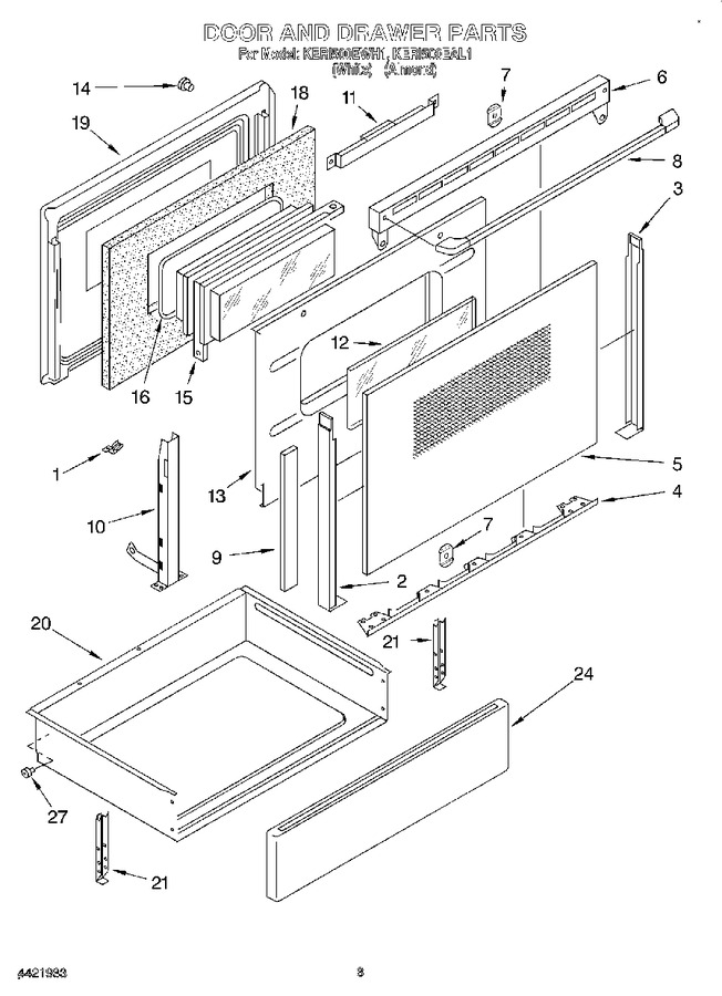 Diagram for KERI500EWH1
