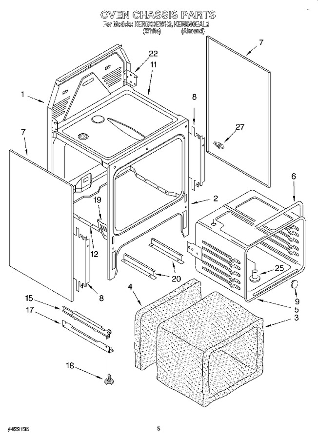 Diagram for KERI500EWH2