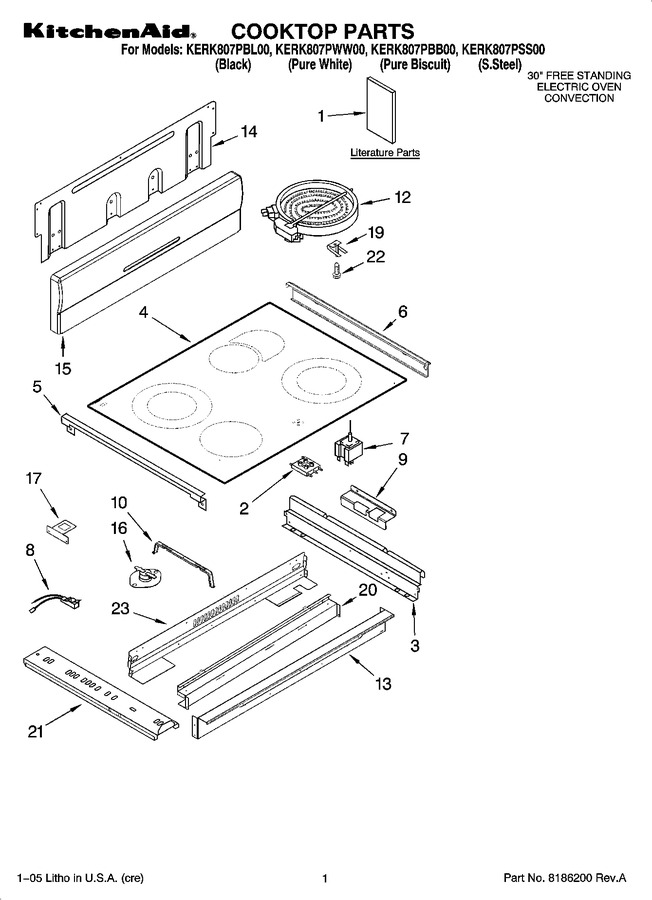 Diagram for KERK807PBB00