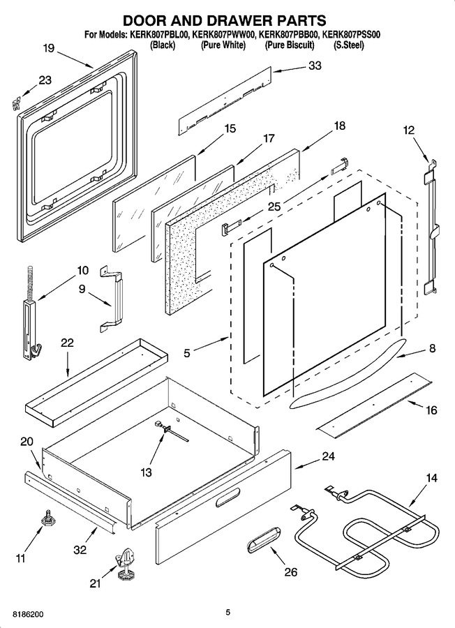 Diagram for KERK807PSS00
