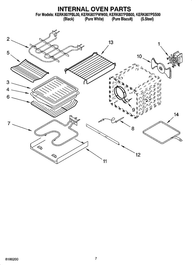 Diagram for KERK807PSS00