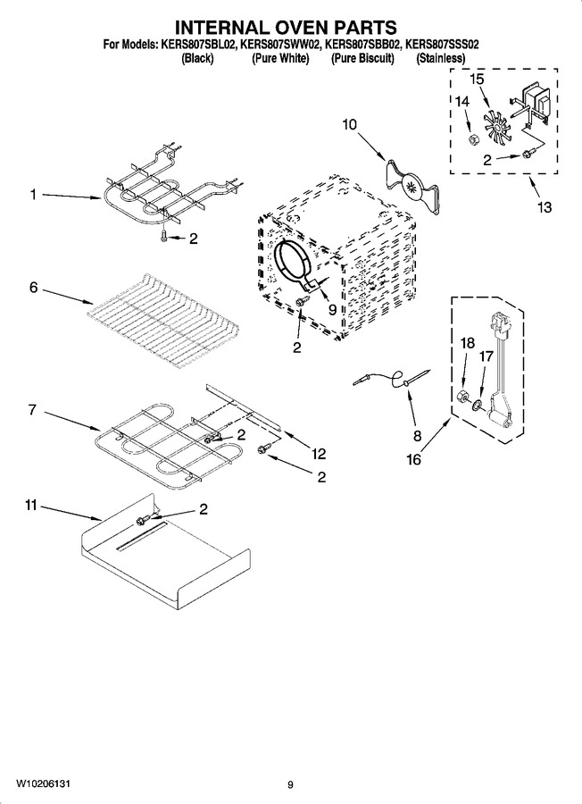 Diagram for KERS807SBL02