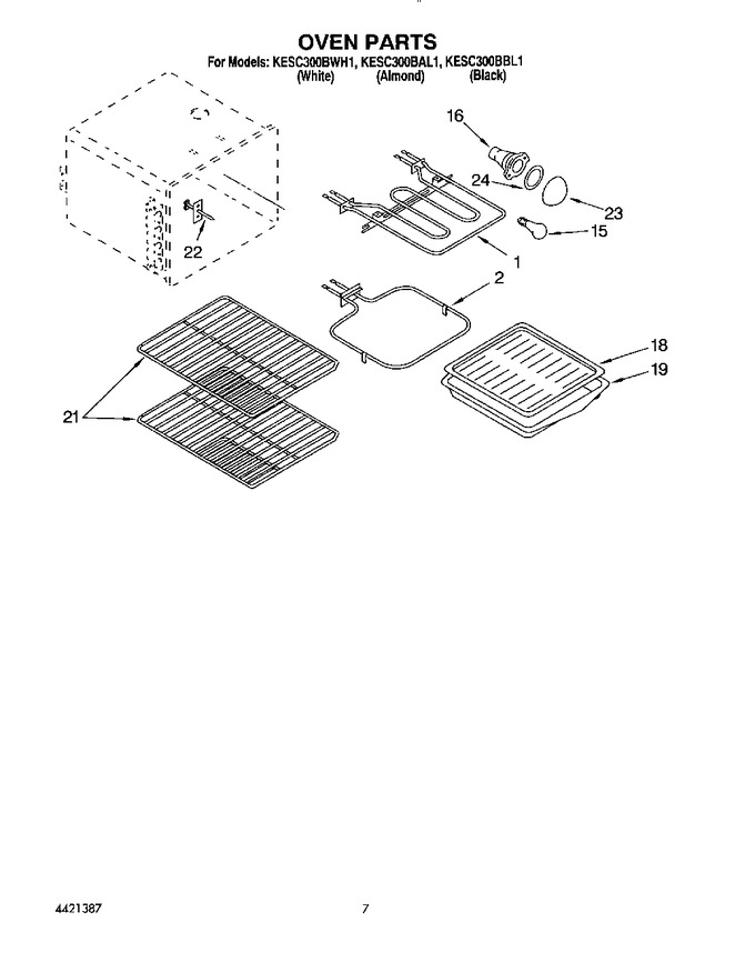 Diagram for KESC300BWH1