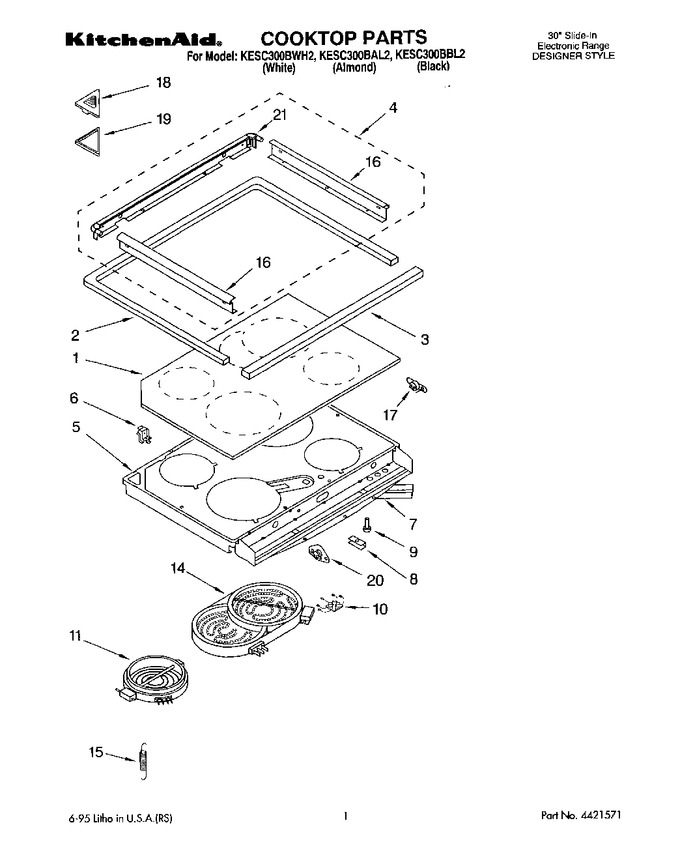 Diagram for KESC300BWH2